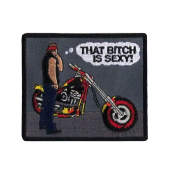 Stock Motorcycle Patch - That Bitch is Sexy
