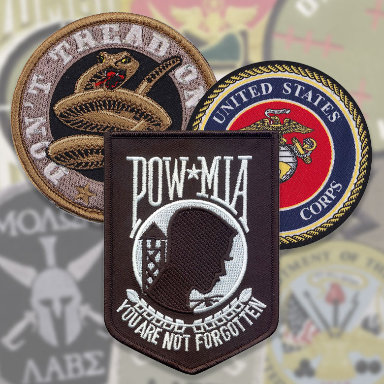 Military Morale Patches 
